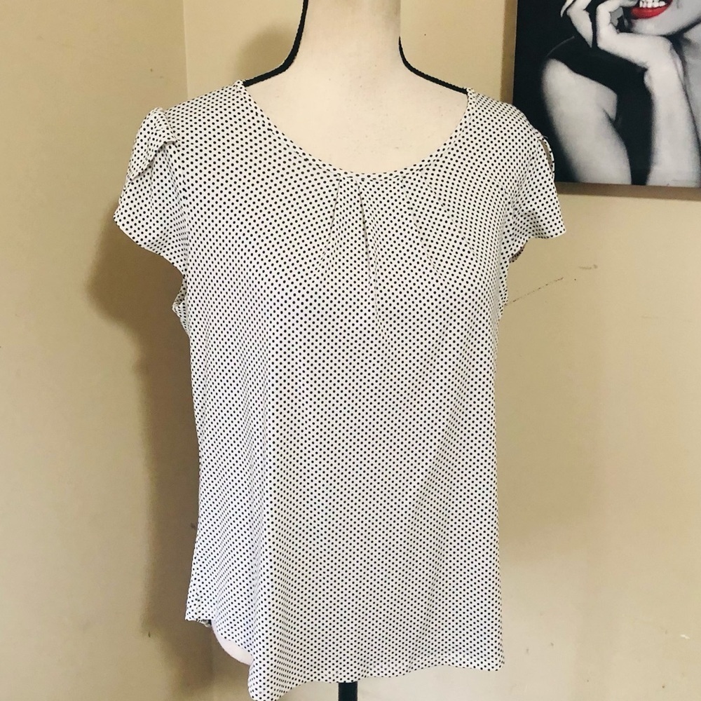 Adrianna Papell Polka Dot Top